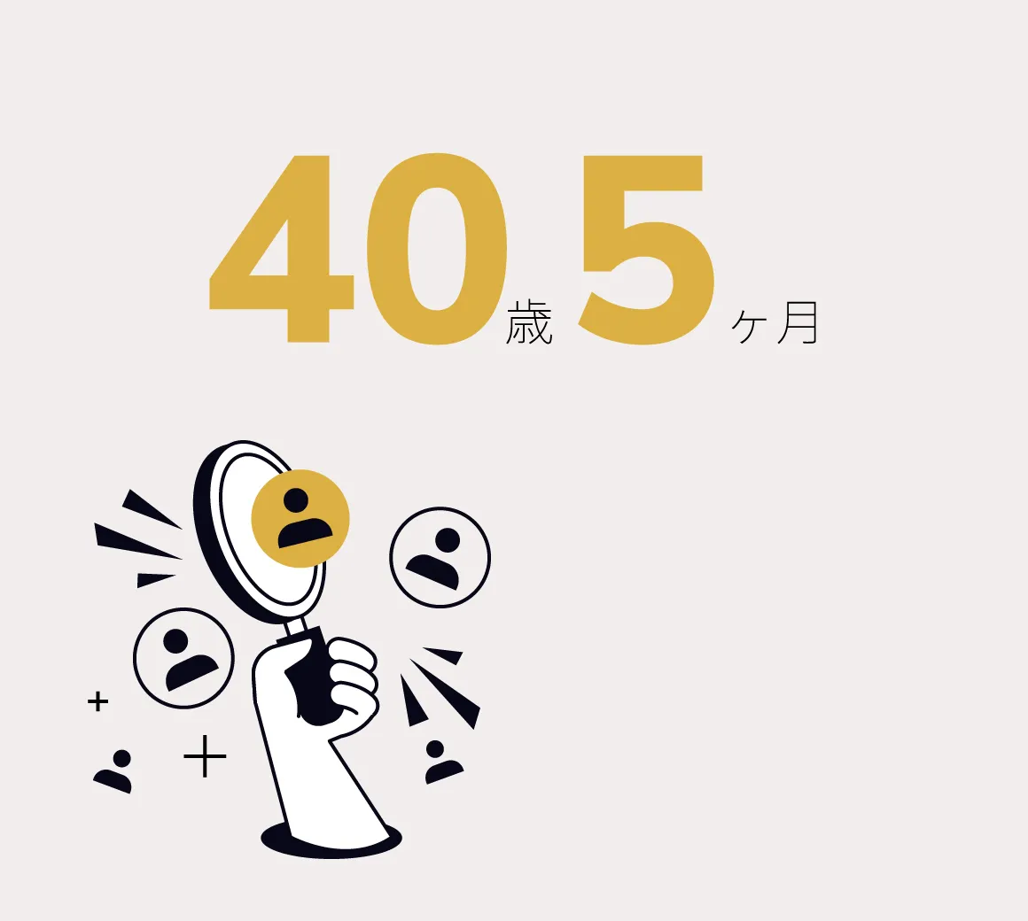 40歳5ヶ月